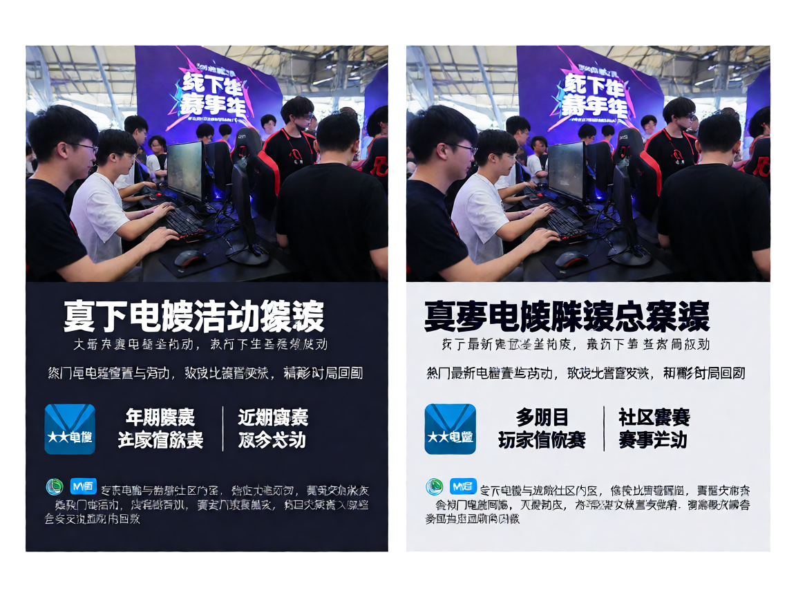 线下电竞活动玩家聚集场景
